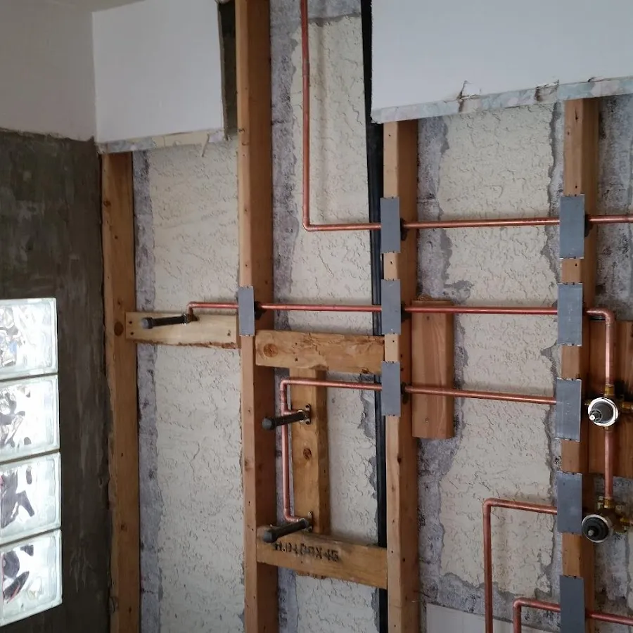 Copper pipe installation for Emergency Plumber in Johnson City